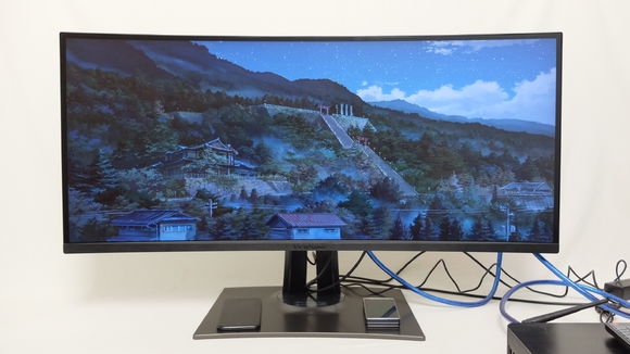 优派vp388138寸219超级带鱼屏hdr10史诗级怪兽