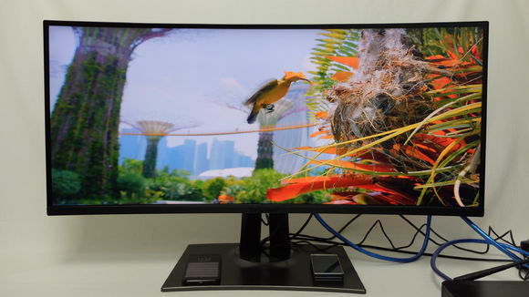 优派vp388138寸219超级带鱼屏hdr10史诗级怪兽