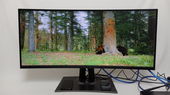 优派vp388138寸219超级带鱼屏hdr10史诗级怪兽