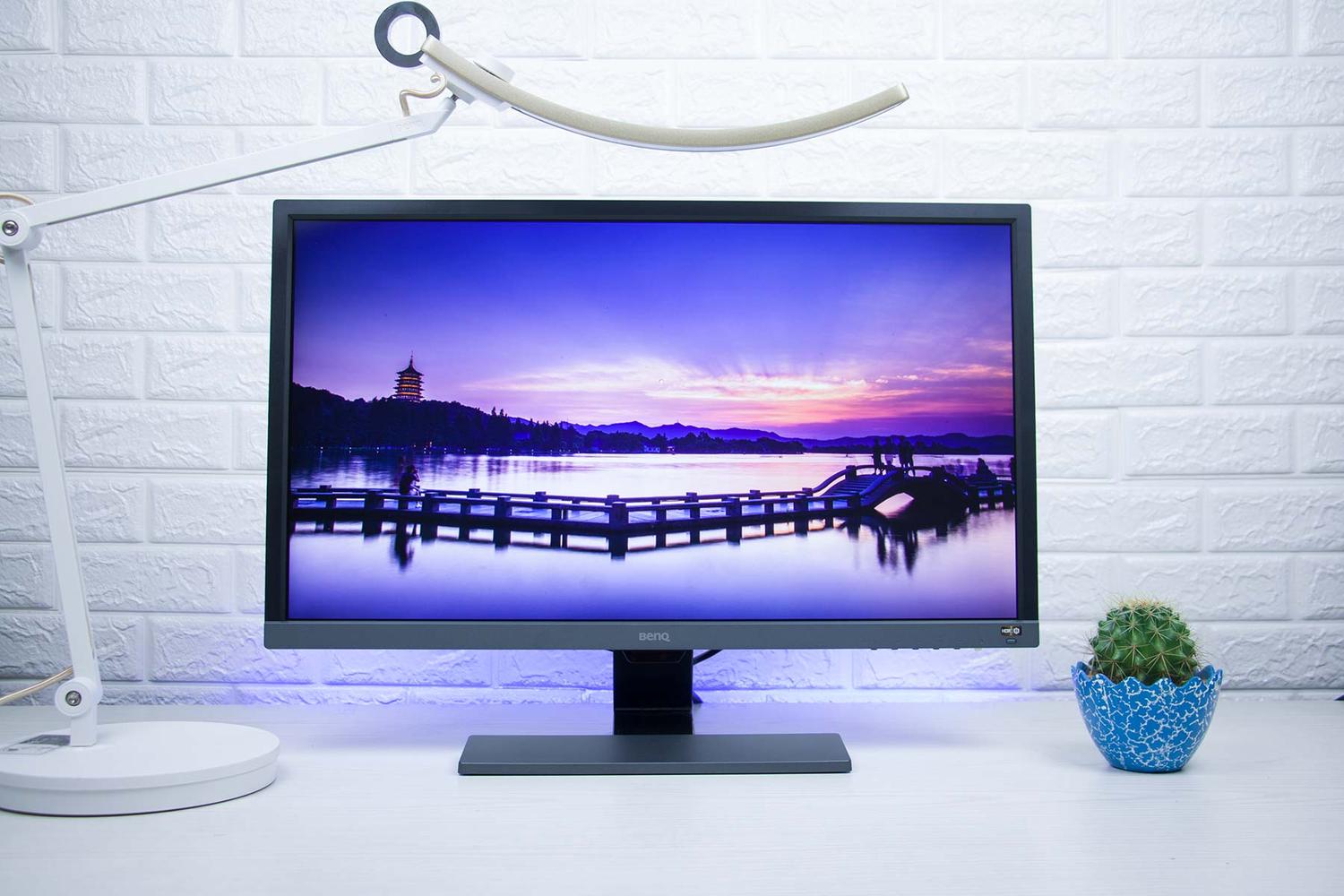 4khdr1ms10bit全能护眼显示器明基el2870u全国独家首发评测